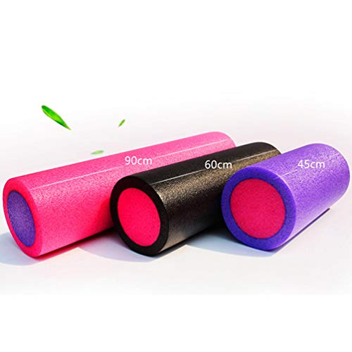 BESPORTBLE Rolo de espuma para alongamento coluna sólida redondo pilates rolo esportivo suprimentos