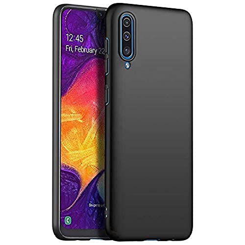 Image of Mobile Back Cover Case for Samsung Galaxy A50 I A50S, Sm-A505F /Ds, Sm-A505Fn /Ds, Sm-A505Gn /Ds (Silicone Case|CameraProtection|Black SC1510)