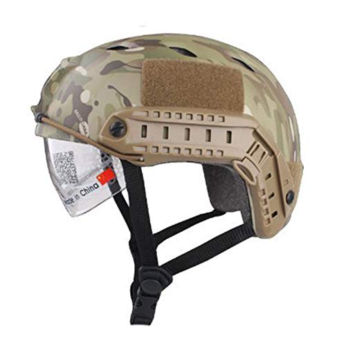 Atairsoft Bj Type Tactical Fast Helmet W/Protective Goggles Version Multicam #TOP2