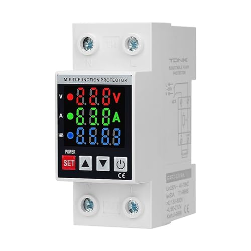 Relais de protection de tension DIN AC220V face aux baisses de courant et surtensions 63A