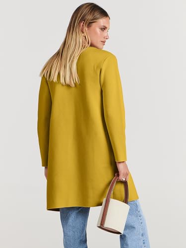 Image of ANRABESS Womens Cardigan Sweater Open Front Knit Long Coatigan Dressy Casual Jacket Coat 2026 Fall Outfits Classy Clothes
