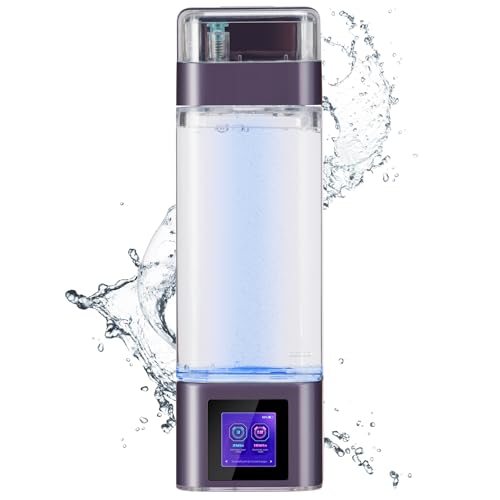 E-ROOM TREND Hydrogen Water Bottle | 350ML 2000-9000PPB Upgrade with Touchscreen Control | Portable Hydrogen Water Purifier Machine (FQ11-1)