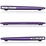 Kuzy - AIR 13-inch Elegant Purple Rubberized Hard Case for MacBook Air 13.3