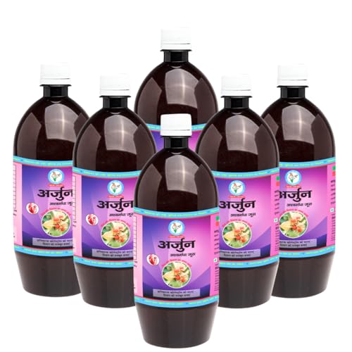 Image of Bharat Gram Udyog Arjun Ashwagandha Ras (Pack of 6)