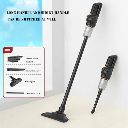 Cord less Handheld Stick Vacuum Cleaner, Household Upright Vacuum Cleaner - image 5