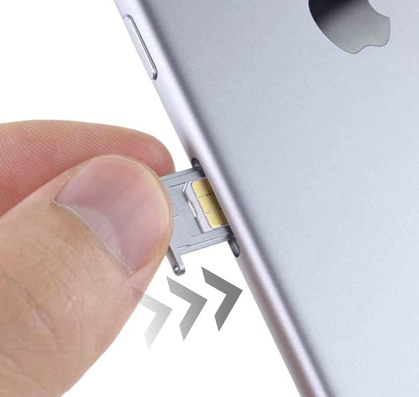 KOKOBASE 10Pcs SIM Card Removal Opening Tool, Tray Eject Pins Needle Opener, Universal Sim Ejector Tool for iPhone, HTC, Samsung Galaxy, Smartphone (10PCS)