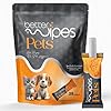 Better Wipes Pets – Extra Thick Pet Wipes for Dogs & Cats | Ultra Soft Dog Wipes for Paws, Face, Ears & Body | Hypoallergenic, Alcohol-Free Cat Wipes | Travel-Friendly Pet Cleaning Wipes | 25 Count