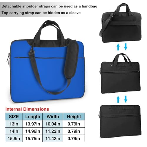 Bolso portátil Deep Blue 15.6" impermeable con asa miniatura 4