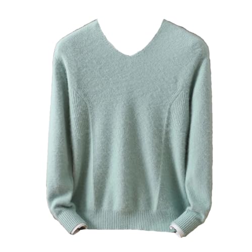 Pull 100% cachemire homme col en V Haitpant offrez un hiver de douceur unique