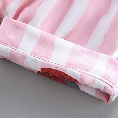 Toddler Baby Satin 𝐏ajamas 2 Piece Short Sleeve 𝗦ilk 𝐏a𝐣ama Set Boys Girls Button Down Shirts and Shorts Loung𝐞wear4