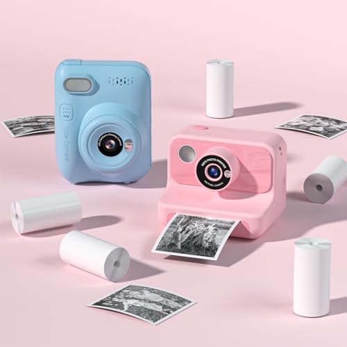 Image of 5 Rolls Instant Camera Refill Print Paper for Kids Instant Print Camera,Portable HD Printing Thermal Print Paper Set
