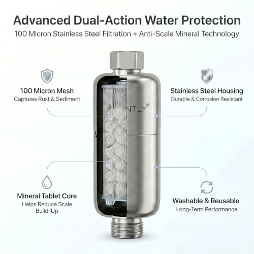 Image of Reusable Water Filter, 304 SS Sediment Filter