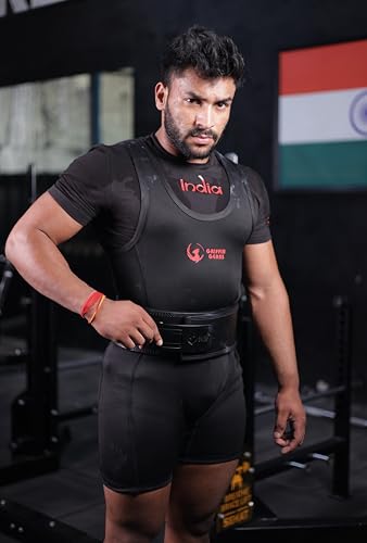 Image of Lever Belt | 10MM Full Grain Genuine Leather | Black, Black Buckle | Flip Lever Closure | Powerlifting Squats & Deadlifts | Small (26-34 in)