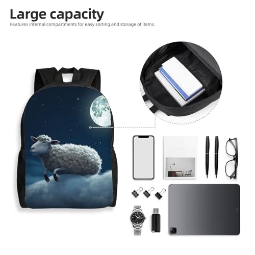 Mochila para mujer y hombre impermeable para senderismo miniatura 6