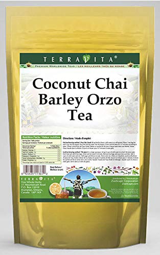 Coconut Chai Cebada Orzo Tea (25 bolsas de té, ZIN 570254), 3