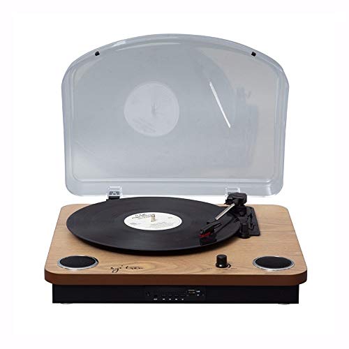 High Fidelity Vinyle Turntable Record Player avec Double Aimant Cartouche, Elliptique Diamant Stylus, Courroie d’entraînement, intégré Préampli, réglable Contrepoids & Anti-Patinage - Les Beatles, Paul McCartney, John Lennon, RIngo Starr, George Harrison High Fidelity Vinyle Turntable Record Player avec Double Aimant Cartouche, Elliptique Diamant Stylus, Courroie d'entraînement, intégré Préampli, réglable Contrepoids & Anti-Patinage