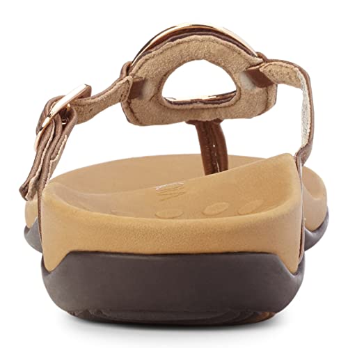 Image of Vionic Women's Rest Karina Backstrap Sandal- Supportive Ladies Slip on Sandals That Include Three-Zone Comfort with Orthotic Insole Arch Support, Medium and Wide Fit