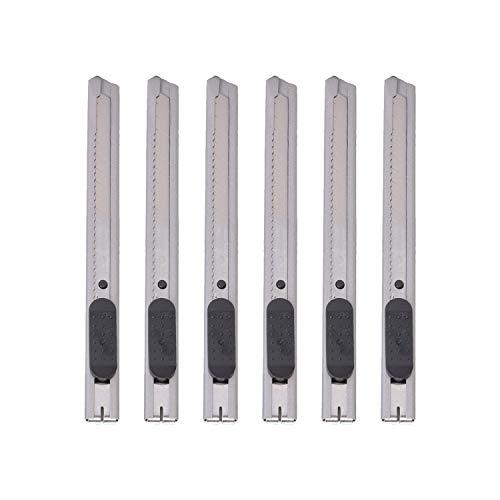 deli W2053 Cutting Knife, (Assorted), Pack of 6