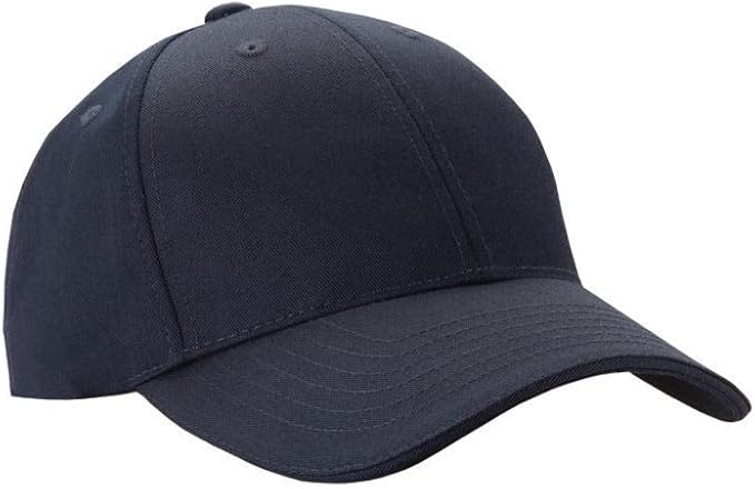 Amazon.com: 5.11 Tactical Mens Hat, Uniform Cap, Adjustable 6-Panel, Black, Style 89260ABR