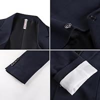 PJ PAUL JONES Sakko Herren 2 Knöpfe Leinen Blazer Business Jackett Modern – Ansicht 6