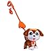 Just Play furReal Poop-A-Lots Big Wags Interactive 8-inch Walking Plush Stuffed Animal, Pooping Puppy with Leash, 14-Pieces, Kids Toys for Ages 4 Up
