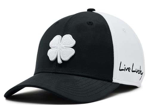 Black Clover Unisex Premium Clover 165 Hat Black/White Hat/3d White Clover SM/MD One Size