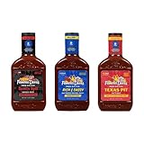 Famous Dave's BBQ Sauce Variety Bundle - 3 pck, Rich & Sassy, Devil's Spit & Texas Pit (58 oz.)
