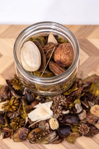 Sandalwood Decorative Potpourri (4 oz) | Warm Sandalwood Scented Home Fragrance for Baskets, Bowls, Displays & Seasonal Décor | Gift Box Garden Potpourri - Thumbnail 5