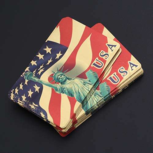 Abaodam 2stücke Goldene Spielkarten Deck Plattierte Pokerkarten Für Tischspiele Perfektes Für Und Sammler Wasserfest Und Langlebig Für Pokerabende Und Unterhaltung – Bild 7