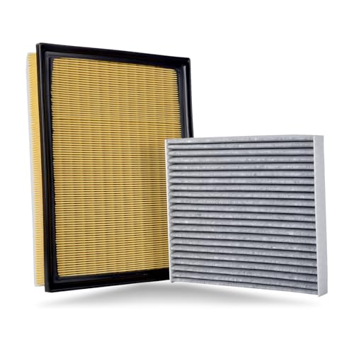 Engine & Cabin Air Filter Set for Lexus GX460 4.6L V8(2010-2023); for Toyota 4 Runner 4.0L V6(2010-2026) Replace: 17801-38050 87139-YZZ08 CF10285