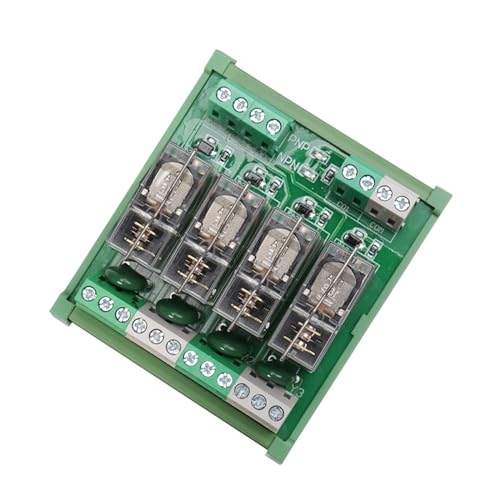 Módulo de relé de 4 canales NG2R de 12V AC DC y control SPDT 1NO 1NC 2