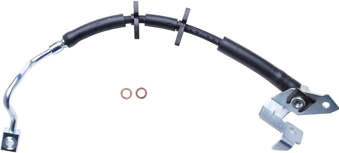 ‎A-Partrix Front Brake Line Hose, 2PC Front Break Hydraulic Hose Kit Brake Lines Replacement fits F-150 2008 2007 2006 2005 fits Lincoln Mark LT 2008 2007 2006