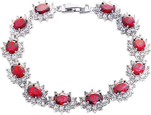 [Hollywood Showcase] ブレスレット ルビー レッド 映画 プリティウーマン ブライダル 記念日 パーティ