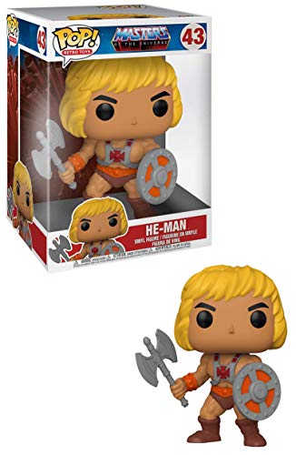 Funko Masters of The Universe 10' He-Man Pop! Vinyl Universe-10 - Masters del Universo - Figura de Vinilo Coleccionable - Idea de Regalo- Mercancia Oficial - Juguetes para Niños y Adultos - TV Fans
