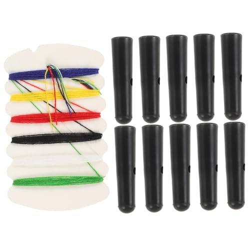 LALAFINA 10個 折りたたみ傘用耐久プラスチック尾部ビーズ 径 簡単取付 傘修理アクセサリー 交換用 雨傘対応