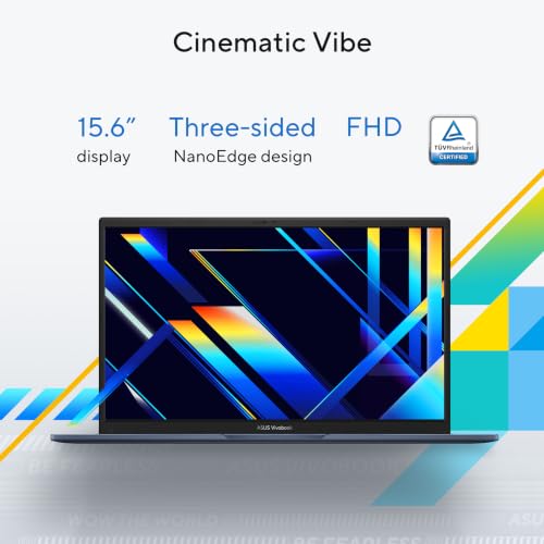 Image of ASUS Vivobook 15 (2026),Intel Core 5 320 (i5-14th Gen),Fingerprint Sensor,Intel iGPU,16GB /512GB,FHD,15.6 inch(39.6 cm),Windows 11,M365 Basic(1Y),Office 24,Quiet Blue,1.7 Kg,X1504MA-BQ126WS, AI Laptop