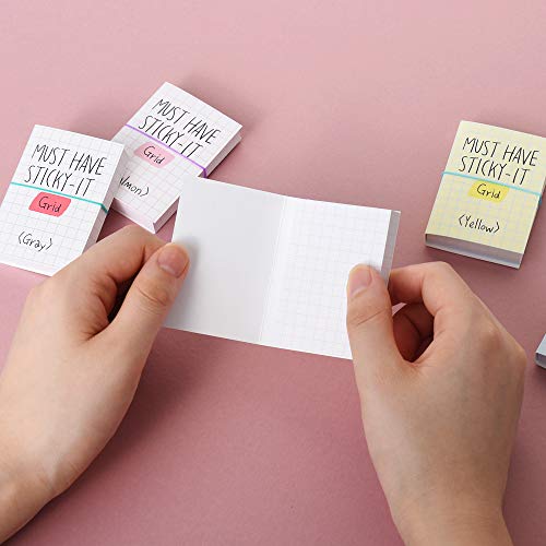 Blocs mémo autocollants Monolike 80 feuilles pour ne plus rien oublier