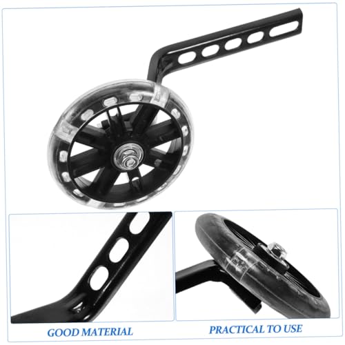 Ruedas de Entrenamiento Holibanna para Bicicleta, Juego de 4 Piezas Ajustables y Resistentes al Desgaste con Soportes para Equilibrio y Seguridad miniatura 3