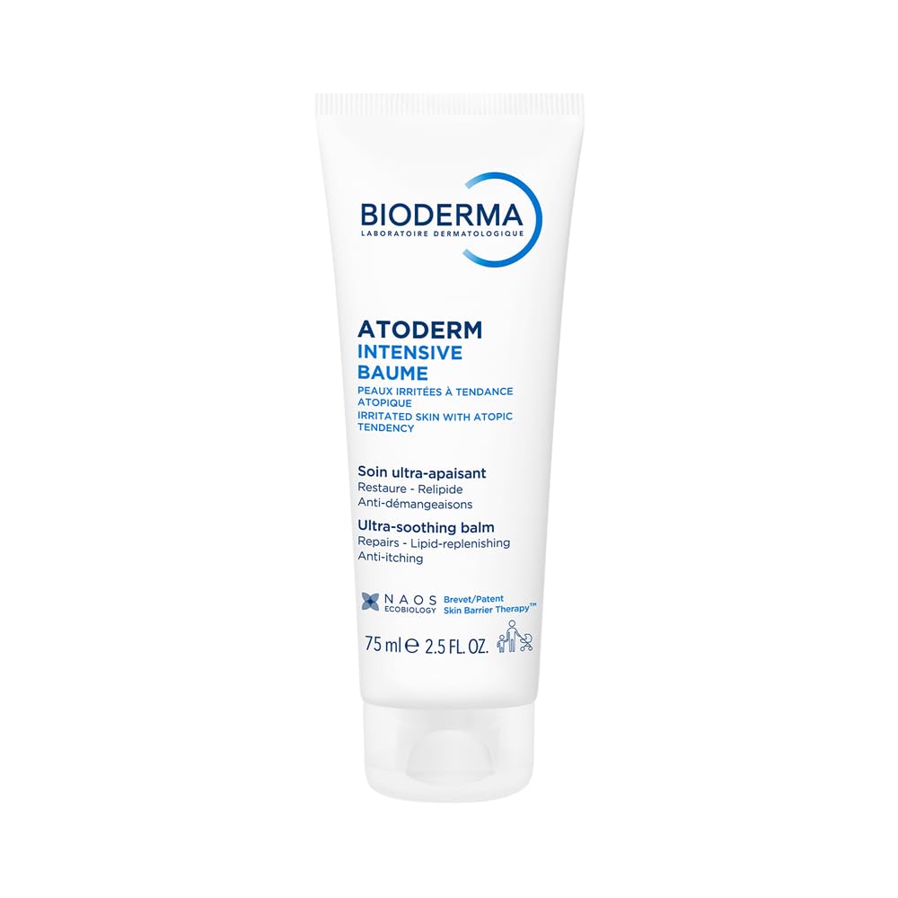 Bioderma Atoderm Intensive Face And Body Moisturizer For Infants, Babies And Adults (75 ml)