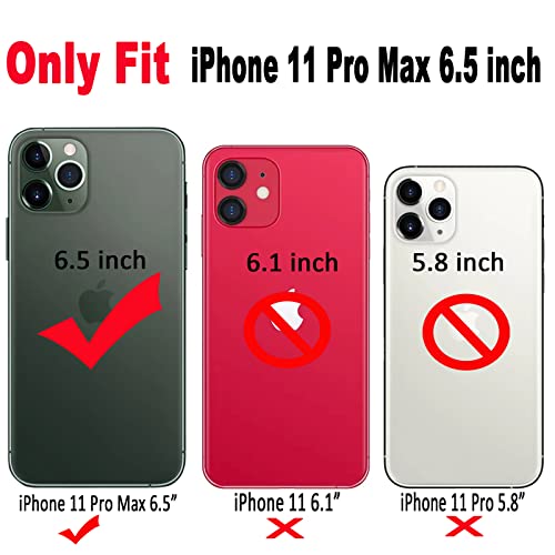 Qokey Compatible With Iphone 11 Pro Max Case(2019 6.5),Side Cute Plated Love Heart Back Bling Butterfly With Full Camera Len Cover Protection Soft Tpu Shockproof Phone Case For Women Girls Men,Pink #TOP1