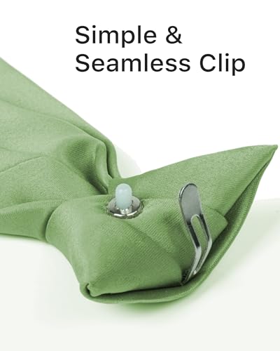 Image of boxed-gifts Clip on Ties for Men - Premium Black Solid Color Clip on Tie