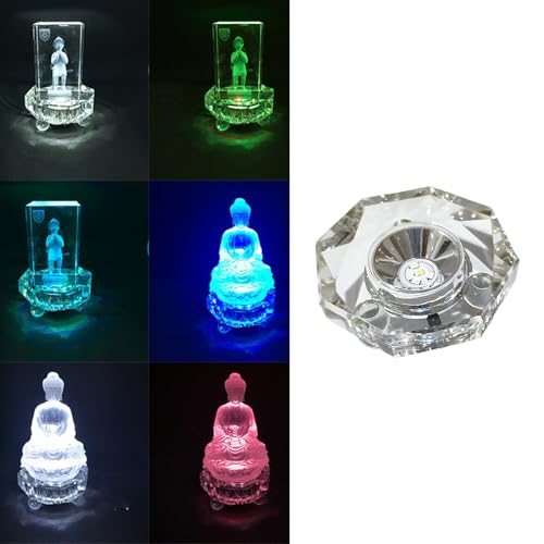 Plate-forme d'affichage LED rotative pour valoriser vos objets sombres et fixes - 2