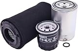 IEQFUE Filter Kit 16097-1069 11013-0037 11013-1290 51056-1051 Compatible with Kawasaki Mule 4010