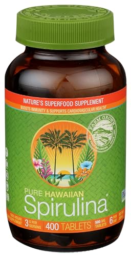 Nutrex Pure Hawaiian Spirulina 400 Tablets