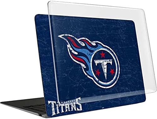 Skinit Case + Skin Compatible with MacBook Air 13in M1 (2021) - Officially Licensed NFL Tennessee Titans Distressed Design