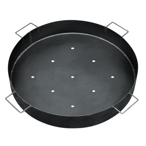 bellissa bac à Charbon émaillé - 95585 - barquette pour Grill en tôle d'acier émaillée pour...