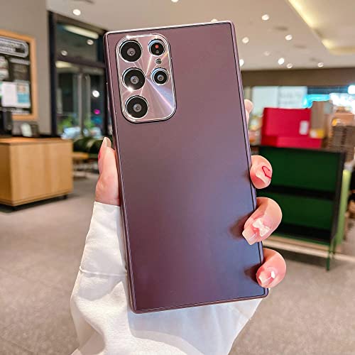 Coque antichoc Samsung S22 Plus protection objectif métal mat
