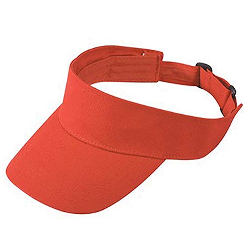 TRDyj Empty Top Hat Visor Solid Color Hat Cool Breathable Cotton Men's