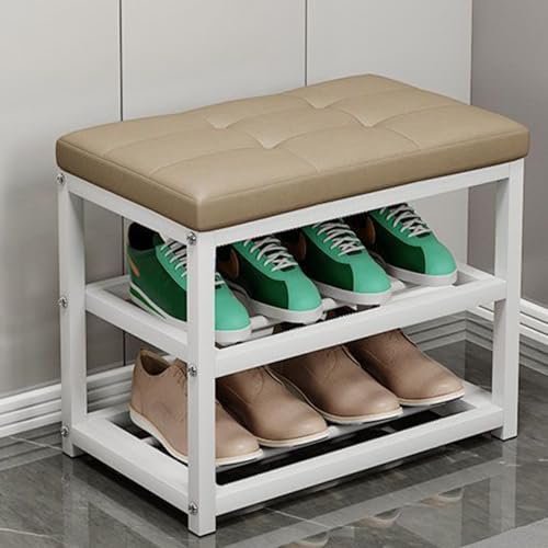 Banc à chaussures compact 70cm pour optimiser l'espace des entrées