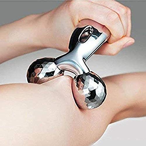 manav acupressure products MANAV ACUPRESSSURE multy 3d Massager Roller 360 Rotate Silver Thin Face Full Body Shape Lifting Wrinkle Remover Facial Massage Relaxation Tool (B08X7B2TD6) Amazon Price History, Amazon Price Tracker